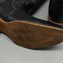 IUV Cowboy Boots for Women Mid Calf Fashion Cowgirl Boots with Embroidery Western Snip Toe 8