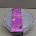 LocknLock Easy Essentials Food Storage lids/Airtight containers/Stackable, BPA Free, 6 Piece, Clear