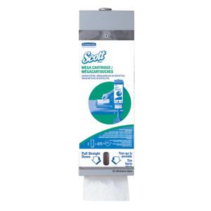 Scott Mega Cartridge Napkin Dispenser System (09023), for Scott Disposable Paper Napkins, 8 x 22.6 x 5.7, 1 Kit/Case
