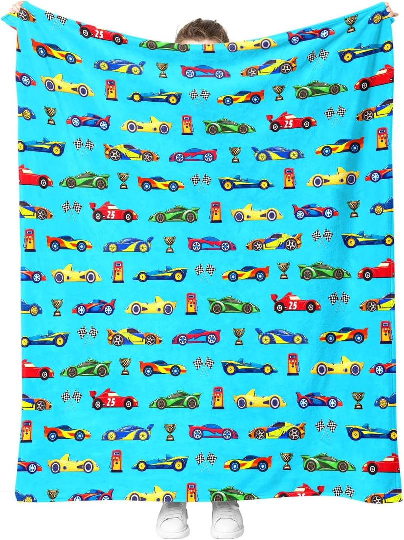 Car Blanket Gifts for Adults Men Women Boys Girls Birthday Christmas Halloween Easter Dad Husband Boyfriend Son Throw Blanket 50"x60"