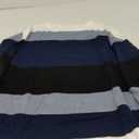 FEKOAFE Women's 2025 Cute Striped Sweaters Crew Neck Long Sleeve Pullover Sweaters for Women (XX-Large, Bc Dark Blue)