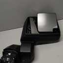 Driver Left Side Door Towing Mirror Power and Heated with Signal Light and BLIS Textured Back Cover For Chevrolet Silverado GMC Sierra 2500HD 3500HD from 2019 to 2024