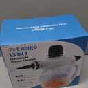 Steam Cleaner, Pressurized Handheld 13pcs Multi-Purpose Natural Deep Cleaning Steamer, Portable Steamer for Cleaning Home, Grout, Kitchen, Car, Window, Upholstery, Bathroom and Clothes, White