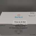 250g High Speed SUNLU PETG Filament 1.75mm Bundle, 250g Spool, 8 Rolls, White+Red+Orange+Yellow+Green+Sky Blue+Blue+Pink