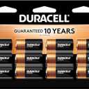 Duracell CR123A 3V Lithium Battery, 9 Count (Pack of 1), 3 Volt High Power for Home Safety, Security Devices, Flashlights, Smoke Alarms, Home Automation