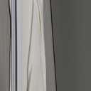 Madison Park Galen Cordless Roman Shade, 27"W x 64"H, Sheen White  Room Darkening, Thermal Insulated, Energy Efficient Window Blind with Subtle Sheen Basketweave Fabric for Privacy