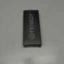 FEISEDY Oversized Blue Light Blocking Glasses Women Men Retro Big Round Frame Eyewear Clear Lens Computer Glasses B2997