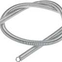 MECCANIXITY Spring Tube Bender OD 15mm/0.59" Steel Spring Pipe Copper Tubes 1100mm/43.31" Long for 3/4" Copper Pipe(19mm) in Home Renovations,Electrician Wiring Bending Pipe(insert-pipe use)