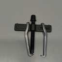 ChgImposs 4 Inch CR-V 2-Jaw Gear Puller, Adjustable Bearing Puller Gears, Reversible Removal Tool for External Internal Pulling, Single Hook Two Claws Puller Tool Separate Lifting Device