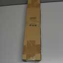 Hei!Dear 2 Pack Blackout Curtain Rod for Windows 48 to 84 inch (4-7Ft), Wrap Around Room Darkening Curtain Rods, 5/8" Samll Adjustable Modern Decorative Window rod,Gold