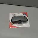 1 PC Car Rearview Blind Spot Mirror, 5.7" x 2.5" Rectangular Adjustable HD Glass Reversing Assist Mirror, Wide Angle View Bolt-on Anti-fingerprint Mirror, Universal for Cars (Black)