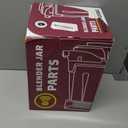 Stainless Steel Container 64oz, Compatible with Vit 5200 5000 6300 Vm0103 Vm0197 E310 A2500 Classic/Commercial etc Series Blender, 64oz Stainless Steel Pitcher Jar Cup