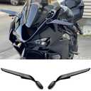 For Ninja ZX-6R Ninja ZX636 ninja zx636 zx6r 2026 2025 2024 2023-2013 Accessories Motorcycle CNC Aluminum Rearview Mirror Fixed Wing Adjustable Invisible Mirror Rotating