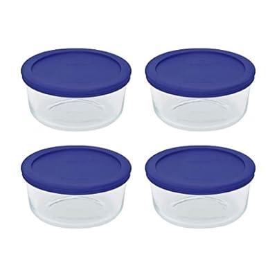 Pyrex Glass Storage Jar 4 Pack