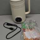 8 in 1 Nut Milk Maker Blender, 32oz Homemade Soy, Almond, Oat, Coconut, Plant Based and Non Dairy Beverages, Automatic Soybean Machine With Delay Start/Keep Warm/Boil Water, Cream