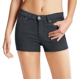 Hybrid & Company Womens Perfectly Shaping Hyper Stretch Shorts (1X, Charcoalblack-2626)