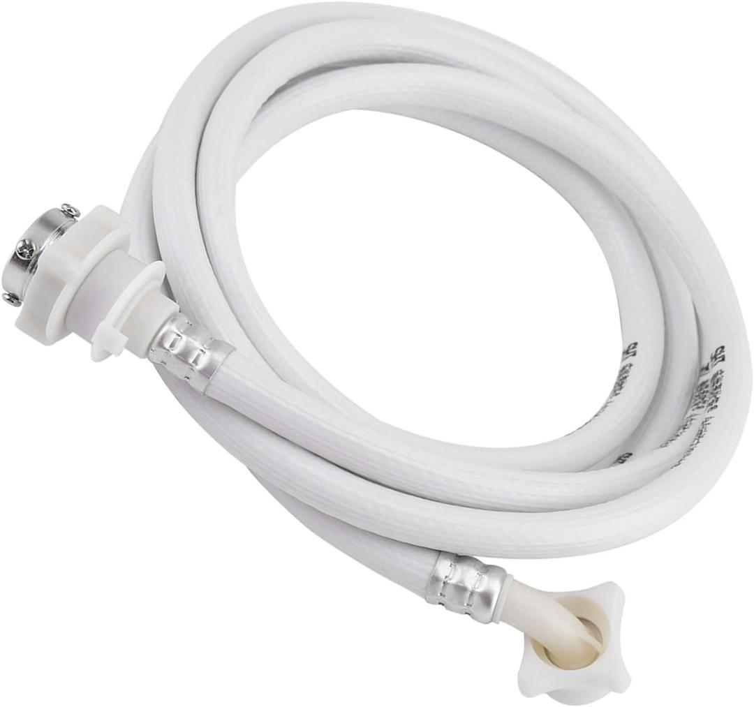 Water Inlet Hose of Automatic Washing Machine - (Color: White, Specification: 3M)