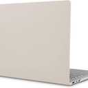 May Chen Case for 13.5" Microsoft Surface Laptop 3/4/5 with Alcantara Palm Rest Model 1867 1958 1950 (2019 2021 2022), Plastic Hard Shell Case with Keyboard Cover + Screen Protector, Stone