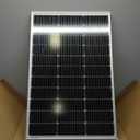 ECO-WORTHY 100 Watt Solar Panel 18 Volt Monocrystalline Solar Panel High Efficiency Module RV Marine Boat Caravan Off Grid