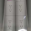 Bates Duplex Wall Outlet Covers - 10 Pack, White Wall Plates