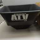 Buyers Products ATVS100 ATV All-Purpose Broadcast Spreader 100 lbs. Capacity with Rain Cover , Black