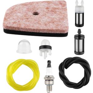 FS 94R Air Filter Fuel Line Kit for Stihl FS94R FS94RC FS94 FS94 R FS94C HL91K HL91KC HL94 HL94C HL94K HL94KC HL92C HL92KC Weed Eater Trimmer Parts FS94R Fuel Filter Primer Bulb Tune Up Kit