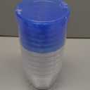 6 Pack-16 OZ Freezer Storage Containers, Small Plastic Containers with Twist Top Lids, Round Food Storage Containers, Reusable Soup Container Microwave/Dishwasher Safe