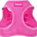 Downtown Pet Supply Step in Dog Harness No Pull, X-Large, Pink - Adjustable Harness with Padded Mesh Fabric and Reflective Trim - Buckle Strap Harness for Dogs