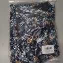 Womens Wrap V Neck Short Sleeve Dress 2025 Summer Floral Boho Dress Ruffle A Line Flowy High Low Midi Dresses (Blue, L)