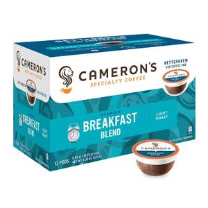 Cameron's Coffee Single Serve Pods, Breakfast Blend, 12 Count (Pack of 6)