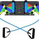 Resistance Bands with 9 in 1 push up Board Multi Function Exercise Equipment