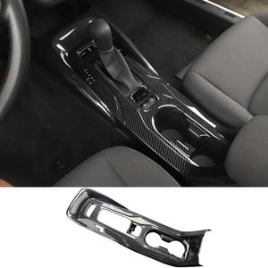 BOYUER for Toyota Corolla 2020 2021 2022,2019-2022 Corolla Hatchback ABS Center Console Gear Shift Panel Frame Cup Holder Cover Interior Decoration Trim,NOT for Cross and 2023-2025 Corolla