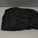 ABOOFAN Square Elastic Table Cover for Card Tables Versatile Outdoor and Indoor Use Stretchable Vintage Tablecloth and Farmhouse Decor Easy Setup and (Black)