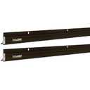 Xcluder 36" Low-Profile Door Sweep, Dark Bronze 2-Pack – Seals Out Rodents & Pests, Enhanced Weather Sealing, Easy to Install; Door Seal Rodent Guard; Rodent Proof Door Sweep