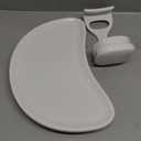 Nuby My Floor Seat Activity Tray - with Easy Release Latch and Easy to Clean - 4+ Months - White