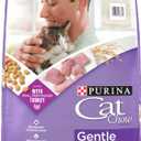 Purina Cat Chow Gentle Sensitive Stomach and Skin Dry Cat Food with Turkey - 13 lb. Bag, Best By FEB 2027 