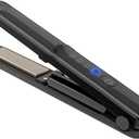 Cordless Hair Straightener, Portable Flat Iron 4 Temperature Options and 20S Fast Heating, Long-Life Battery Ceramic Hair Straightener, Travel Size USB Rechargeable (Black)