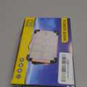 120W Solar Rechargeable Work Light, 144 LED 10000LM Portable Flood Light with Stand, IP66 Waterproof 4 Modes LED Job Site Lighting Flashlights for Mechanic Camping Fishing Car Repair