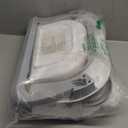 MoreFeel Collapsible Baby Bathtub for Newborn with Thermometer & 1 Hooded Towel & 1 Soft Floating Cushion,Portable Travel Bathtub with Drain Hole, Durable Foldable Baby Tubs for Infants to Toddler (Grey)