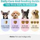 Dog Skin & Allergy Chews - Dog Probiotics for Sensitive Skin Health Support - Allergy Relief - Support Seasonal Allergies, Immune & Gut & Digestive Health Supplement - Beef Flavor - 90 Count