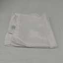 1 Pack Fabric Snap-in Shower Curtain Liner Replacement,Compatible with No Hook Shower Curtain with Snap in Liner, Removable & Water-Repellent,Machine Washable,70x54,White