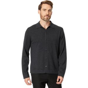 Vince Merino Button-Down (Large, H Black)