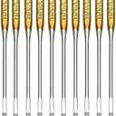 10Pcs Sewing Machine Needles, Large Eye Sewing Machine, Home Sewing Machine Needles, Sewing Macine (Size 16)