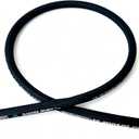 Jooptoolwook Hydraulic Hose 1/2" Hydraulic Hose with Male NPT X Male NPT 18" Long 3988 psi, Black