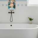 2 x Girl Room Wall Art Prints The Girl In The Sea And Fish Poster Canvas Art Wall Decor Picture For Bedroom Office Dorm Bathroom Wall Decor Aesthetic Home Artwork 8"  10" With Framed (MK04.)