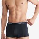 Calvin Klein Men's Underwear Intense Power Micro Low Rise Trunks (Black, M)