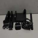 KAFRI Headphone and Controller Stand with USB A&C Charger, Desk Gaming Accessories Headset Holder with USB Charging Port and 2 AC Outlets, Switch/Phone Storage Organizer, Gamer Gift for Men Boyfriend