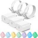 USB C Fast Charger, 3 Pack 20W USB-C Power Adapter with 3 Pack 6FT Type C to Lightning Cable for iPhone 14/13 Pro/13/12/12 Mini/12 Pro Max/11 Pro