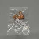 PATIKIL 5/8" x 1/2" x 1/2" ID Tee Y Type Copper Fitting, 2 Pcs Welding Joint Split Union Intersection for HVAC, Air Conditioning Refrigeration System