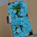 Artificial Hydrangea Flowers Tiffany Heads 10 Fake Hydrangea Silk Flowers for Wedding Centerpieces Bouquets DIY Floral Decor Home Decoration with Stems (Large)